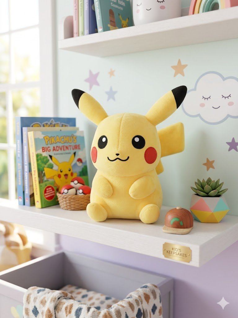 Pokemon Pikachu Plush, Yellow
